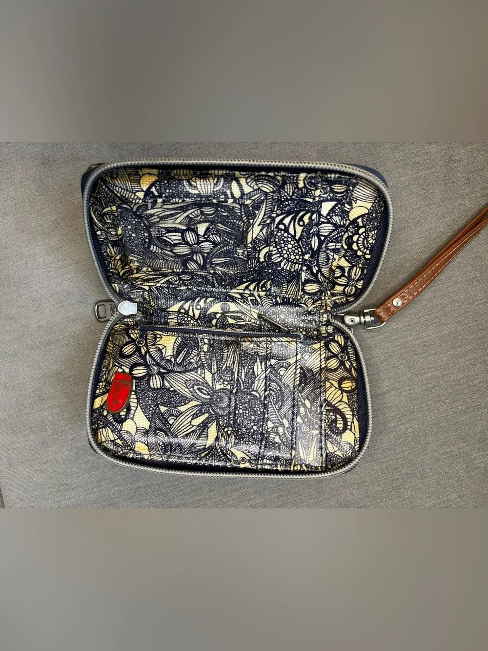 Sakroots Multi Color Spirit Desert Sun “Peace” Wristlet/Wallet - Picture 9 of 10